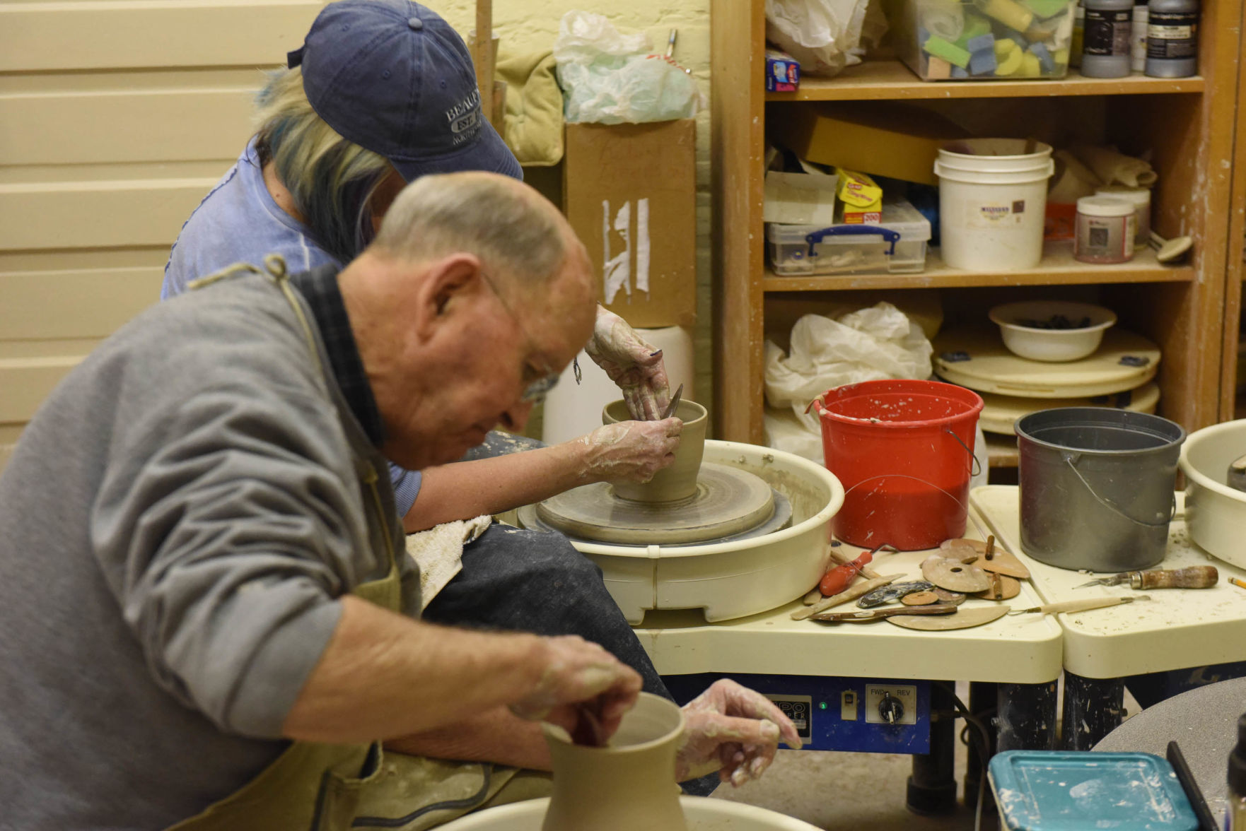 Pottery class